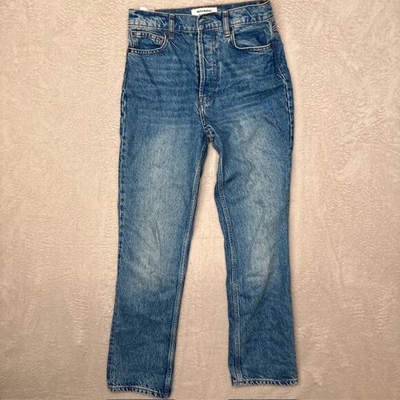 Reformation Cynthia High Rise Straight Jeans (26)